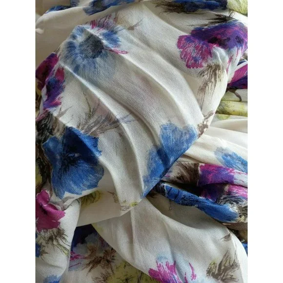 BODEN CECILY Special occasion DRESS WH597 SIZE US 4 Multi-color Floral NWT lined - Picture 7 of 7